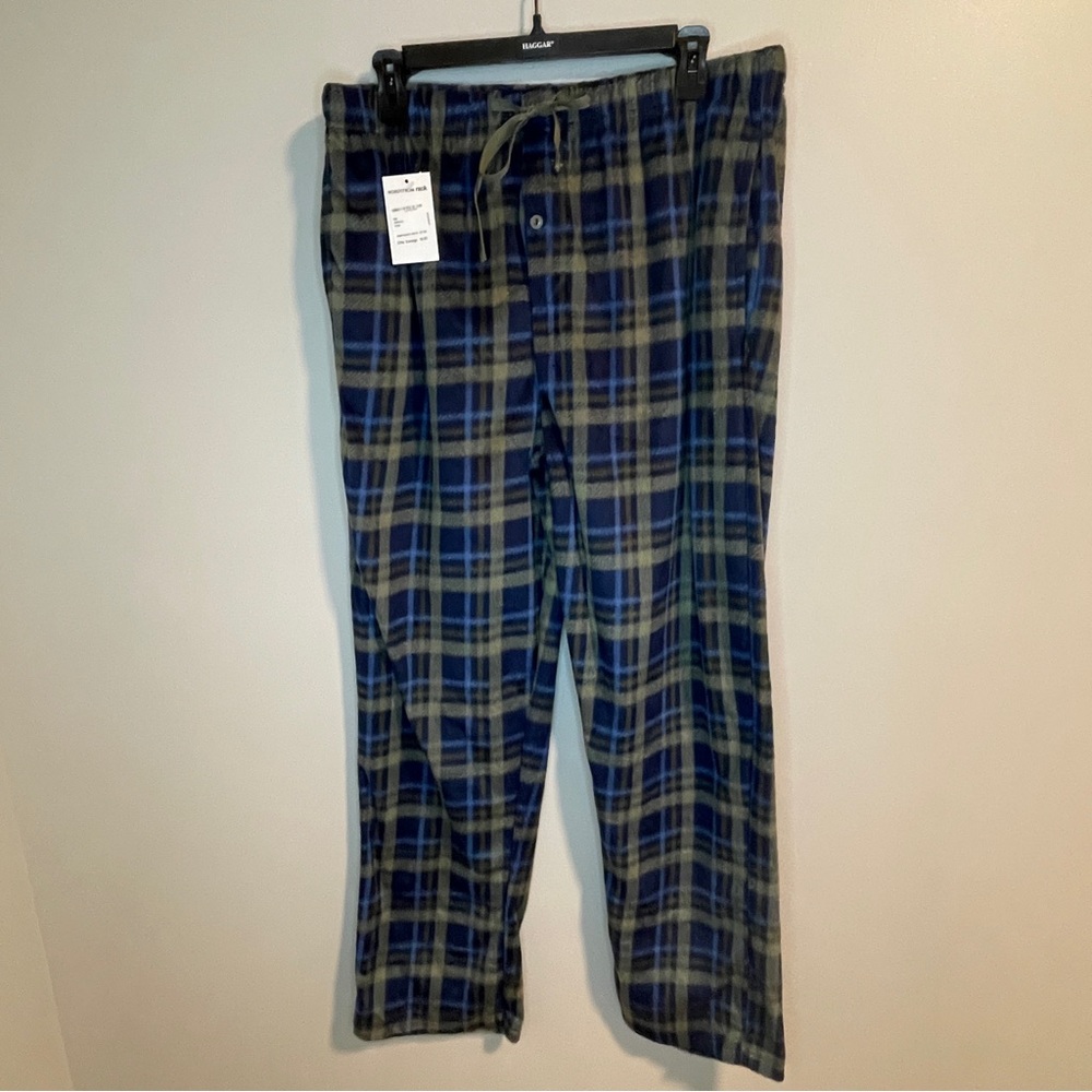 Greg Norman Collection Blue and Green Lounge Pants